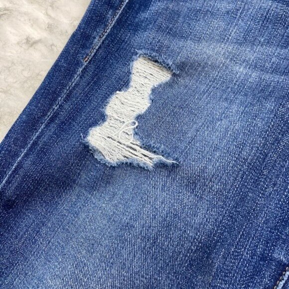 Frame Le Skinny De Jeanne Distressed Jeans Size 26 MSRP $235 - Picture 9 of 16